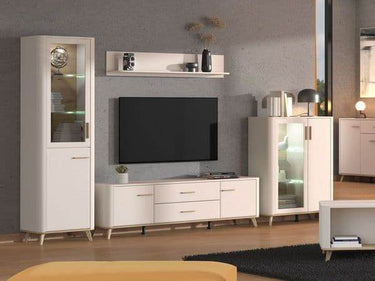 Elegant Dariqon Cashmere Wall-Mounted Floating Shelf for Modern Interiors - UK Luxury Furniture